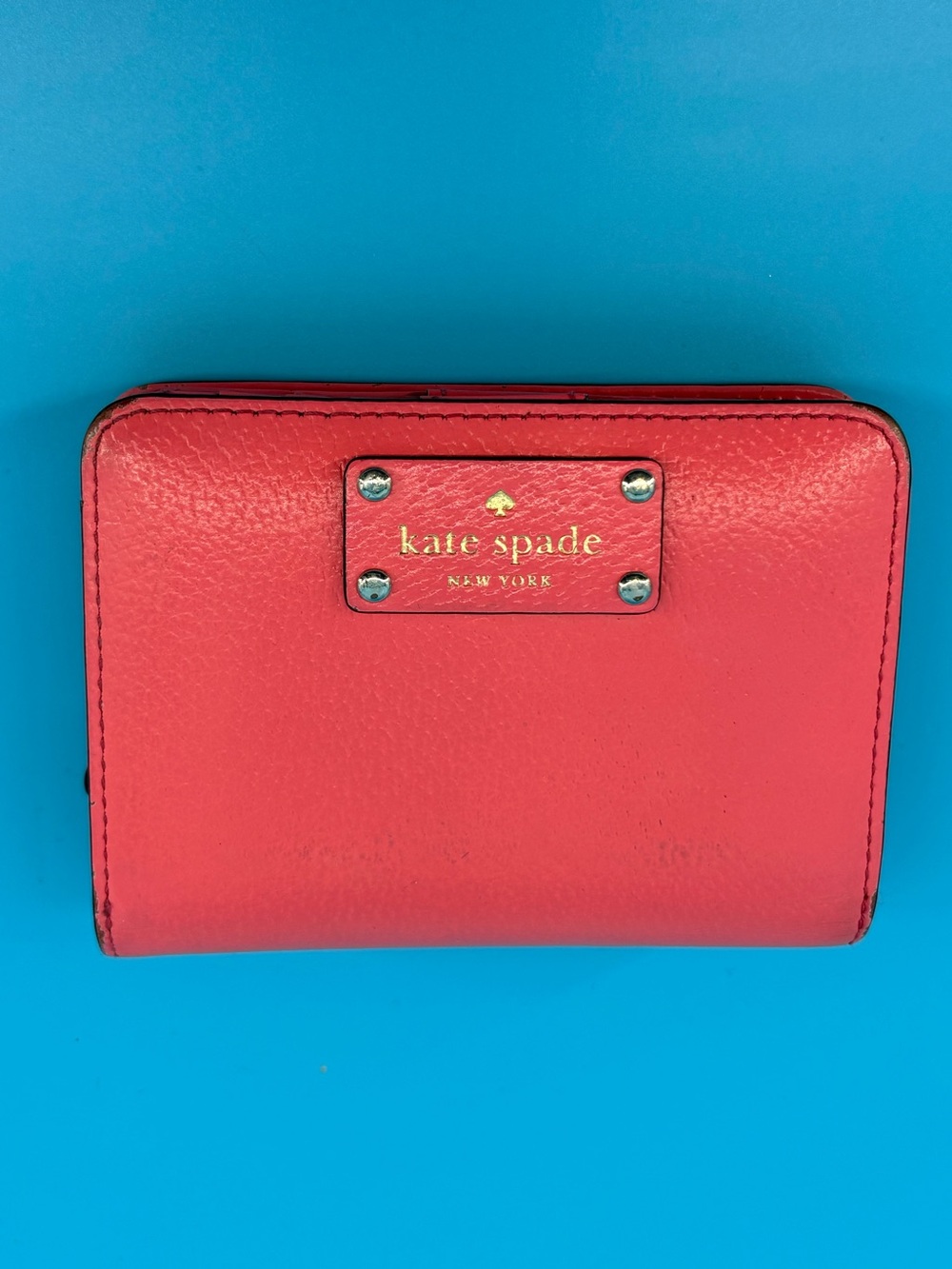 Kate Spade Cara Wellesley Snap and Zipper Wallet - Pink - EUC
